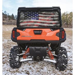 Old Glory Rear Dust Screen for Polaris General 2 & 4 Seater