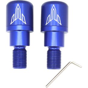 Motorcycle Handlebar Ends,Motorcycle Accessories Compatible with Yamaha MT-07 MT-09 MT-10 XSR700 (Red)