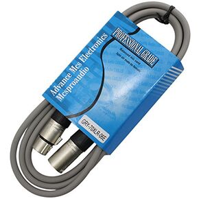 كابل ميكروفون XLR بطول 10 أقدام ذكر إلى أنثى (أزرق)