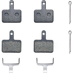 2 Pairs Bike Bicycle Disc Brake Pads Lamella for Shimano Deore Trp Tektro M416 MT200 disc Brakes BR-M315,355,375,395,415,416,445,446,447,465,475,485,486,515,525,575,T615,T675,c501,c601...