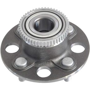 IRONTEK 512175 Rear Wheel Hub and Bearing Assembly (4Lug W/ABS) fits 2001-2005 for Honda Civic LX/EX/GX/DX/HX; 02-05 for Honda Civic Si; 03-05 for Honda Civic Hybrid; 04-05 for Honda Civic