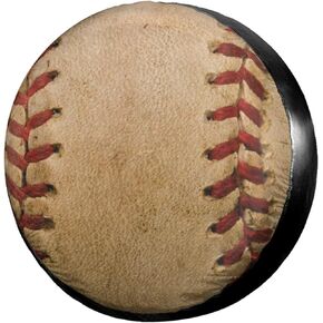 Baseball Spare Tire Cover Dust-Proof Wheel Tire Cover Fit Trailer, RV, SUV and Many Vehicle 17 Inch