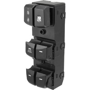X AUTOHAUX Master Power Door Window Switch for Hyundai Elantra 2011 2012 2013 2014 2015 93570-3X000 Left Driver Side