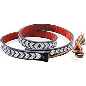 Chemini 40 Inches LED Tailgate Light Strip for Truck with Turn Signal Light,LED Brake Light,Running Light,Double Flashing Led Tail Light for Van SUV Trailer-1 Pack