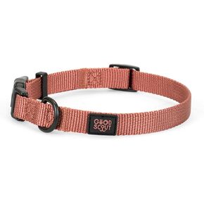 Good Scout Heavy Duty Dog Collar for Small Dogs, Puppy Training Collar with Adjustable Flex Loop for Comfortable Fit, Reflective Material for Safety & D-Ring for Quick Leash Attachment, Blue