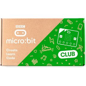 BBC Micro:BIT Micro:bit v2 Go Club (10 Pack microbit v2 go kit) with 10 BBC Micro:bit V2 Boards. Battery Holder, Micro USB Cable are Included