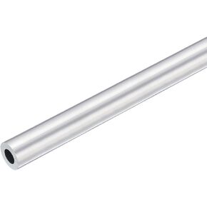 uxcell 6063 Aluminum Round Tube, 15mm OD 8mm Inner Dia 400mm Length Pipe Tubing for Industry DIY Projects