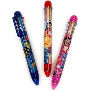 Authentic LiLo and Stitch Retractable Multicolor 6-1 Pens (2 Random Piece)
