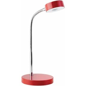 Globe Electric Company 12644 LED Desk Lamp, 52.4" x 5" x 15.75", Red