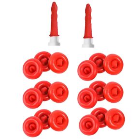 Caulk Saving Cap, 25 Pcs Caulking Tube Cover, Caulk Sealer Save Cap for Sealing and Preserving
