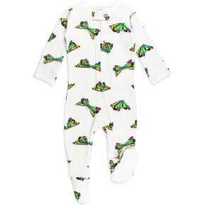 L'ovedbaby Unisex Baby Organic 2-Way Zipper Footie