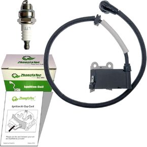 Zhongfatec-366-XHHS 502846401 Ignition Module Coils and Spark Plug fit for Husqvarna Backpack Blower 150BF,350BF,350BT Replaces coil 511492901