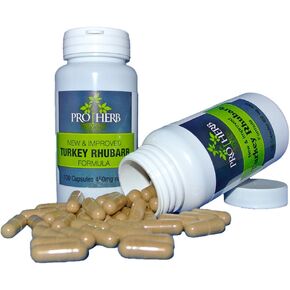 Turkey Rhubarb 450mg, 100 Capsules in Saudi Arabia
