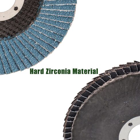 4-1/2 Inch Flap Disc Zirconia 10 Pack 80 Grit Sanding Grinding Wheel Fit for Stainless Steel Metal in Saudi Arabia