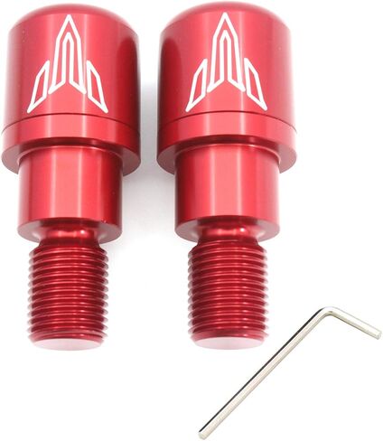 Motorcycle Handlebar Ends,Motorcycle Accessories Compatible with Yamaha MT-07 MT-09 MT-10 XSR700 (Red) in Saudi Arabia