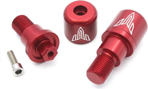 Motorcycle Handlebar Ends,Motorcycle Accessories Compatible with Yamaha MT-07 MT-09 MT-10 XSR700 (Red) in Saudi Arabia