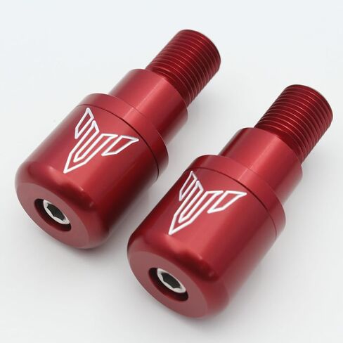 Motorcycle Handlebar Ends,Motorcycle Accessories Compatible with Yamaha MT-07 MT-09 MT-10 XSR700 (Red) in Saudi Arabia