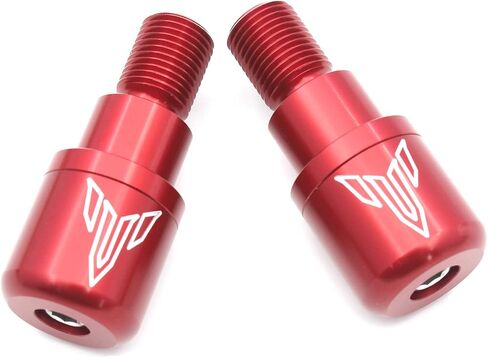 Motorcycle Handlebar Ends,Motorcycle Accessories Compatible with Yamaha MT-07 MT-09 MT-10 XSR700 (Red) in Saudi Arabia