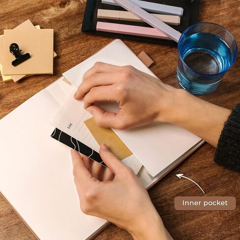 Skyline Hourly Weekly Planner – Undated Agenda & Daily Appointment Book – Time Blocking Notebook for Business Entrepreneurs, A5 (Sandstone) in Saudi Arabia