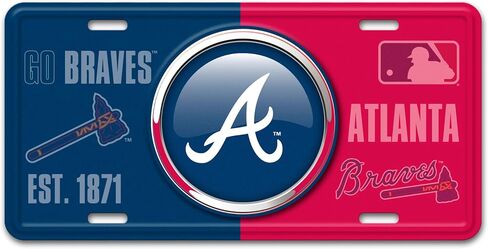 FANMATS 43227 Cincinnati Reds Embossed Metal License Plate in Saudi Arabia