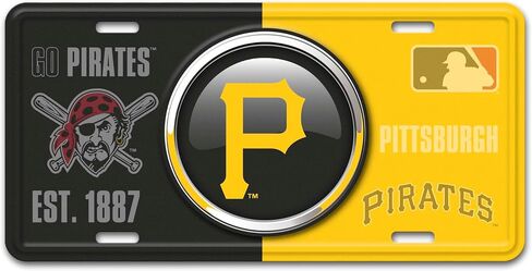 FANMATS 43227 Cincinnati Reds Embossed Metal License Plate in Saudi Arabia