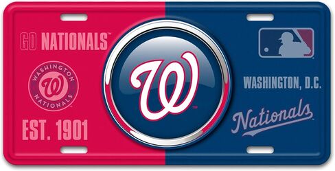 FANMATS 43227 Cincinnati Reds Embossed Metal License Plate in Saudi Arabia