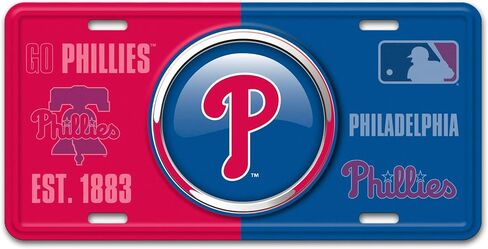 FANMATS 43227 Cincinnati Reds Embossed Metal License Plate in Saudi Arabia