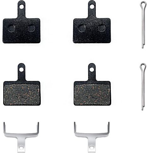 2 Pairs Bike Bicycle Disc Brake Pads Lamella for Shimano Deore Trp Tektro M416 MT200 disc Brakes BR-M315,355,375,395,415,416,445,446,447,465,475,485,486,515,525,575,T615,T675,c501,c601... in Saudi Arabia