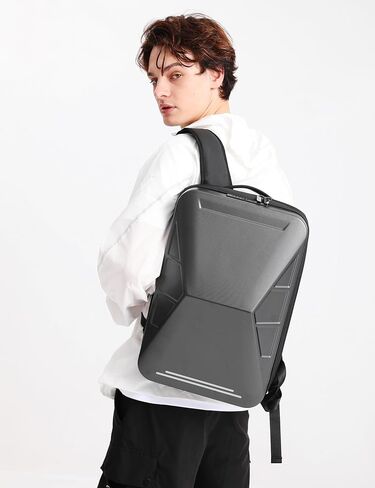 Hard Shell Backpack for 13-17.3 Laptop Anti Theft for Waterproof Gaming Business Laptop Suit for Tesla Cybertruck Owners Man in Saudi Arabia