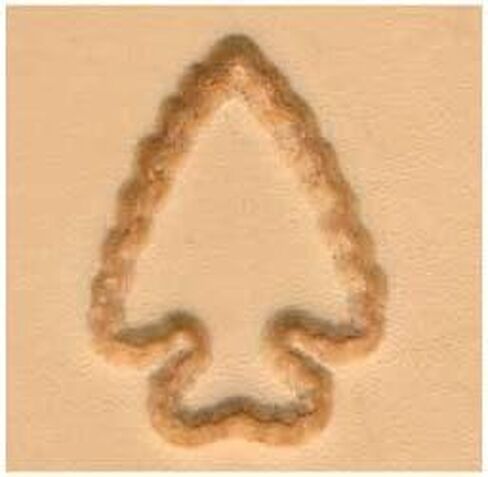 ختم Tandy Leather Arrowhead Craftool ثنائي الأبعاد 88283-00 in Saudi Arabia