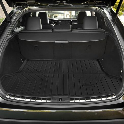 بطانة البضائع لكزس RX350 RX500 2023 2024 - حصيرة شحن صندوق السيارة لجميع الأحوال الجوية متوافقة مع ملحقات لكزس RX350 RX350H RX500 RX500H | شديدة التحمل، متينة in Kuwait