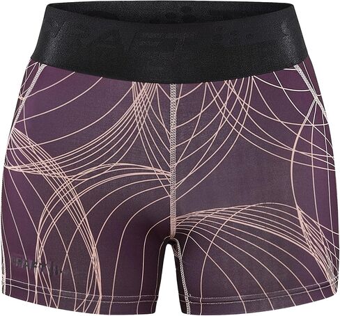 Craft Sportswear Women's Core Essence Hot Pants, Workout Running Training Shorts with Key Pocket in Saudi Arabia
