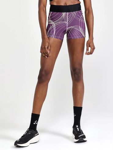 Craft Sportswear Women's Core Essence Hot Pants, Workout Running Training Shorts with Key Pocket in Saudi Arabia