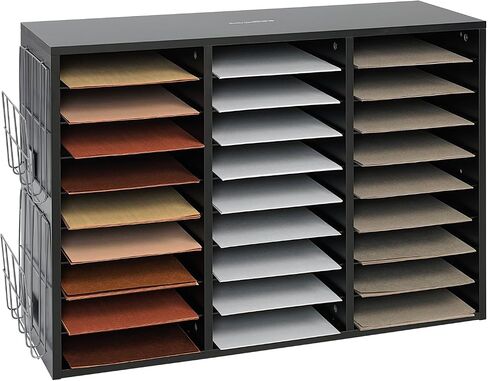 Really Good Stuff Classroom Mail Center With Paper Holders - 1 mail center, 2 wire racks in Saudi Arabia