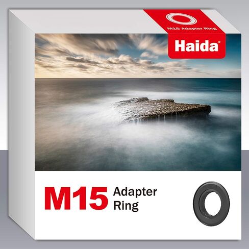 نظام فلتر مربع Hakuba Haida HD4325 لسلسلة M15، حلقة محول لـ Sigma 0.5-0.9 بوصة (14-24 مم)، F2.8 DG HSM Art Lens فقط in Saudi Arabia