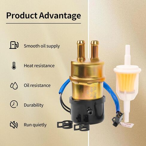 Electric Fuel Pum for Yamaha Road Star XV1600 1700 XVZ1300/Royal Star XVZ1300/V Star XVS 1100 650 /Virago 1000 XV1000 XV 535/Vmax 1200/Honda Goldwing GL1200 Shadow 700 750/Magna/Suzuki Intruder in Saudi Arabia
