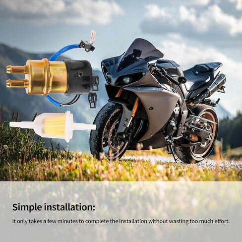 Electric Fuel Pum for Yamaha Road Star XV1600 1700 XVZ1300/Royal Star XVZ1300/V Star XVS 1100 650 /Virago 1000 XV1000 XV 535/Vmax 1200/Honda Goldwing GL1200 Shadow 700 750/Magna/Suzuki Intruder in Saudi Arabia