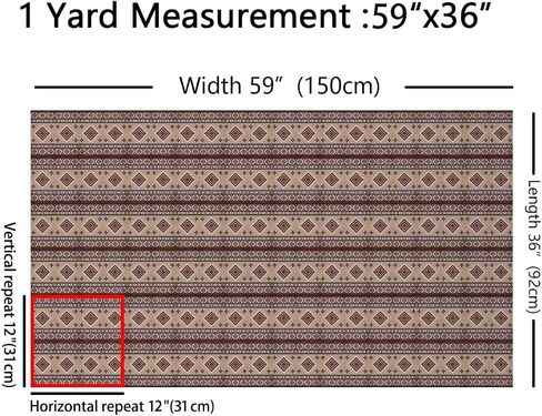 Aztec Fabric by The Yard for Girls Boys Kids 1 Yard Western Boho Decorative Waterproof Outdoor Fabric Outdoor Fabric Bohemian Native Tribal Upholstery Fabric for Chairs Vintage Outdoor Fabric in Saudi Arabia