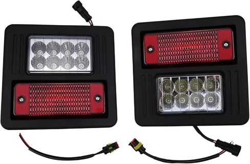 HVACSTAR 2PCS LED Tail Light 6670284 for Bobcat 553 751 753 763 773 863 864 873 883 963 A220 A300 A770 S100 S130 S150 S160 S175 S185 S205 S220 S250 S300 S330 T110 T140 T180 T190 T200 T250 T300 T320 in Saudi Arabia