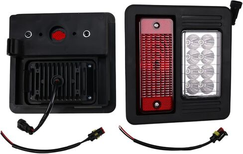 HVACSTAR 2PCS LED Tail Light 6670284 for Bobcat 553 751 753 763 773 863 864 873 883 963 A220 A300 A770 S100 S130 S150 S160 S175 S185 S205 S220 S250 S300 S330 T110 T140 T180 T190 T200 T250 T300 T320 in Saudi Arabia