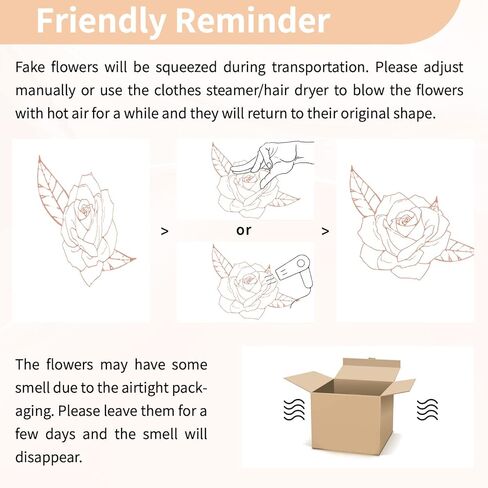 NUPTIO Large Flower Wedding Centerpieces - 2 Pcs 13.8in Diam Crimson & White Artificial Flowers Rose Ball for Centerpieces Tables - Fake Rose Arrangements for Weddings Table Decorations in Kuwait