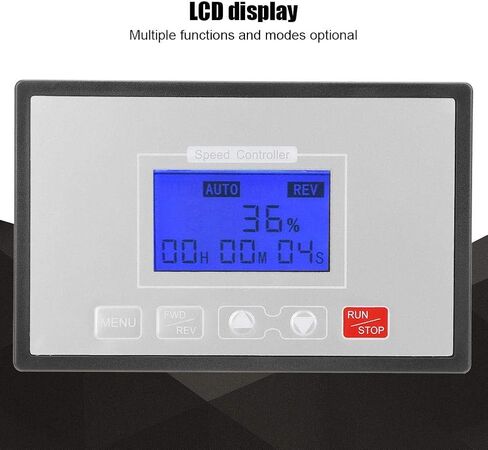 60A 10-55V DC Brush Motor Speed Controller LCD Display Slow Run/Stop Timer Reversible Control Circuit Board in Saudi Arabia