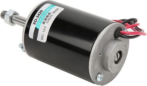 Permanent Magnet Motor, 30W 3500rpm High Speed CW/CCW Permanent Magnet DC Motor Micro DC Magnet Motor for DIY Generator(12V) in Saudi Arabia