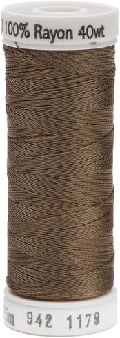 Sulky Rayon Thread for Sewing, 250-Yard, Dark Taupe in Saudi Arabia