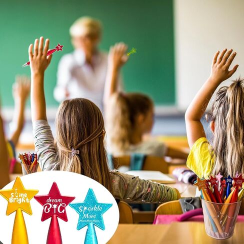 60 Pcs Sparkle More Star Students of the Week Inspirational Pens Dream it Bigger Shine Bright Motivational Gifts Awards Class of 2024 Gifts Graduation Goodies in Saudi Arabia