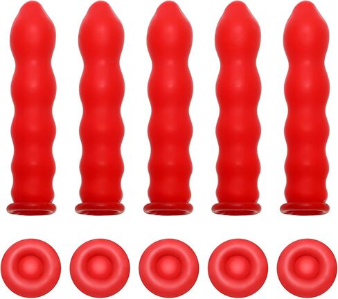 Caulk Cap Caulk Tube Covers, 10 Pieces Caulk Finishing Tool Caulk Saver Sealer for Sealing and Preserving in Saudi Arabia