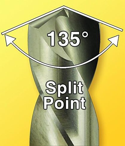 IVY Classic 01308 1/8-Inch Left Hand Drill Bit, M2 High Speed Steel, 135-Degree Point, 1/Card in Saudi Arabia