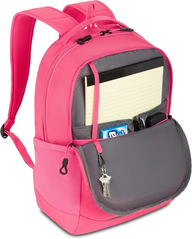 حقيبة ظهر للكمبيوتر المحمول سويس جير أورينيشن، وردي، 17 بوصة × 12 بوصة × 6 بوصة in Kuwait