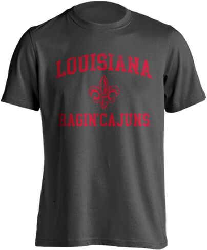 Louisiana Ragin' Cajuns Distressed Retro T-Shirt in Saudi Arabia