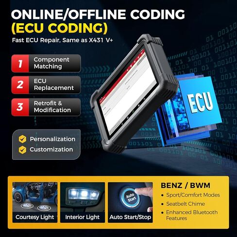 LAUNCH X431 Pro Dyno 2024 أداة مسح تشخيصية الكل في واحد لجميع السيارات، ترميز ECU تحكم ثنائي الاتجاه 38+ خدمات نظام كامل ماسح ضوئي obd2، CANFD DOIP، AutoAuth FCA SGW، IMMO، تحديث مجاني لمدة عامين in Saudi Arabia